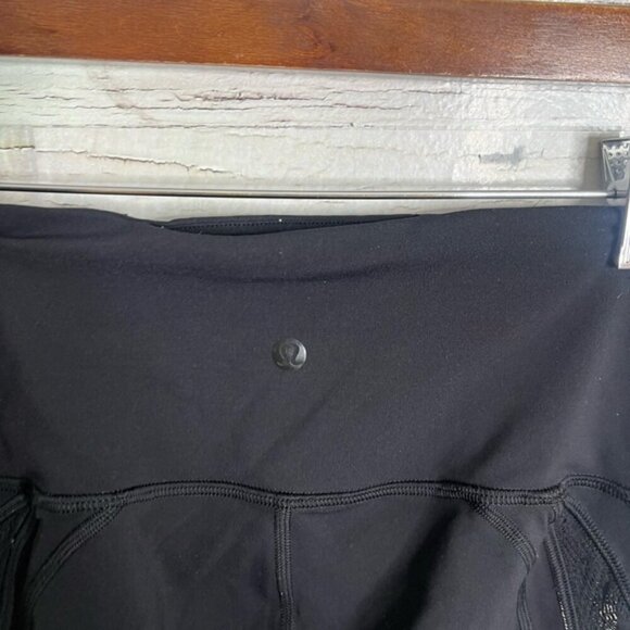 Lululemon black fast & free high rise leggings size 4 - Picture 5 of 9